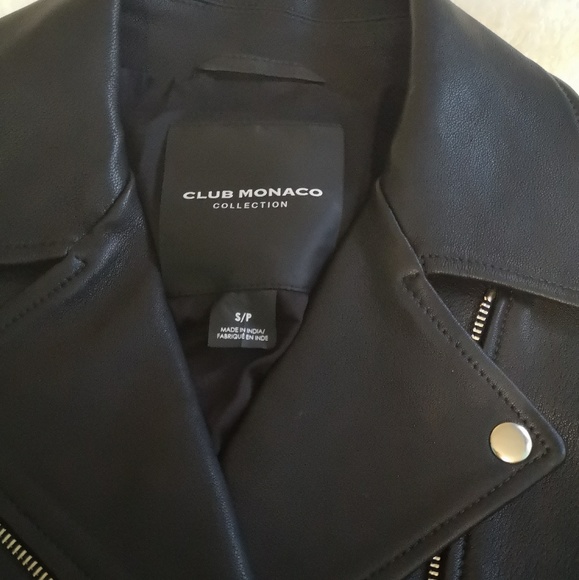 Leather jacket, size small - Picture 2 of 3